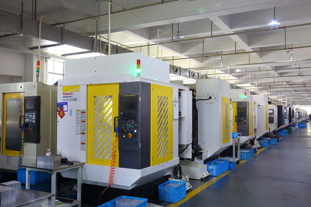Bepto Pneumatic CNC production line used to manufacture industrial pneumatic components