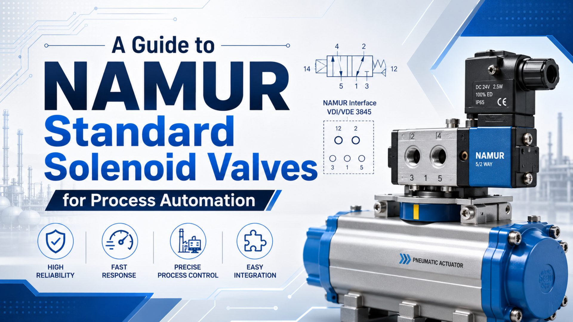 A Guide to NAMUR Standard Solenoid Valves for Process Automation featured image