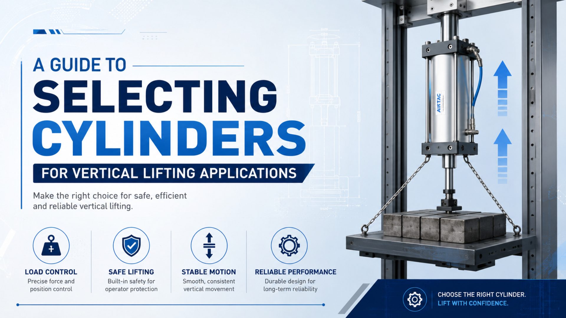 A Guide to Selecting Cylinders for Vertical Lifting Applications featured image