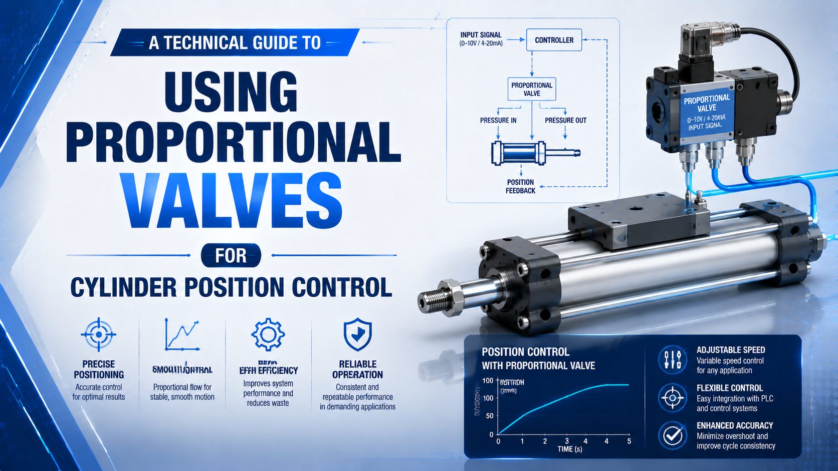 A Technical Guide to Using Proportional Valves for Cylinder Position Control featured image