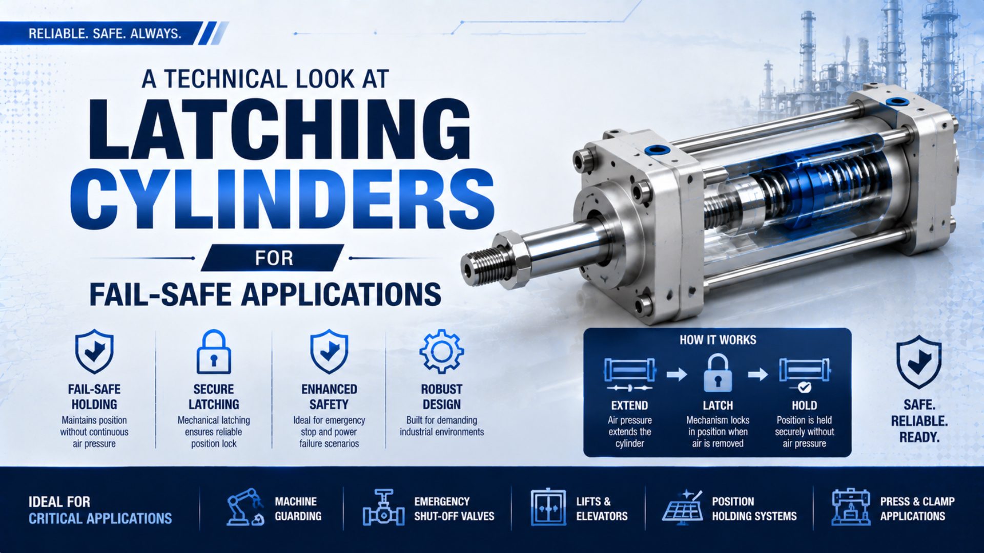 A Technical Look at Latching Cylinders for Fail-Safe Applications featured image