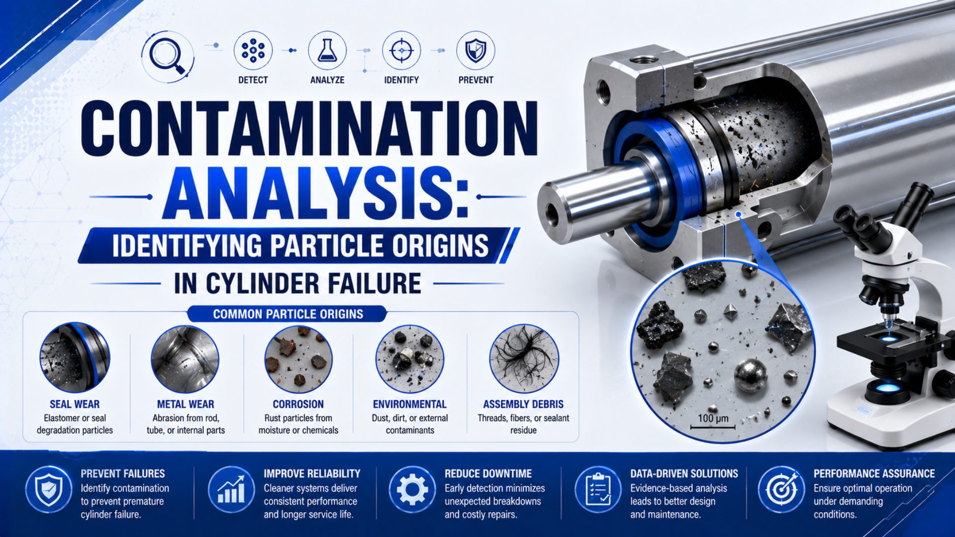 Contamination Analysis: Identifying Particle Origins in Cylinder Failure featured image