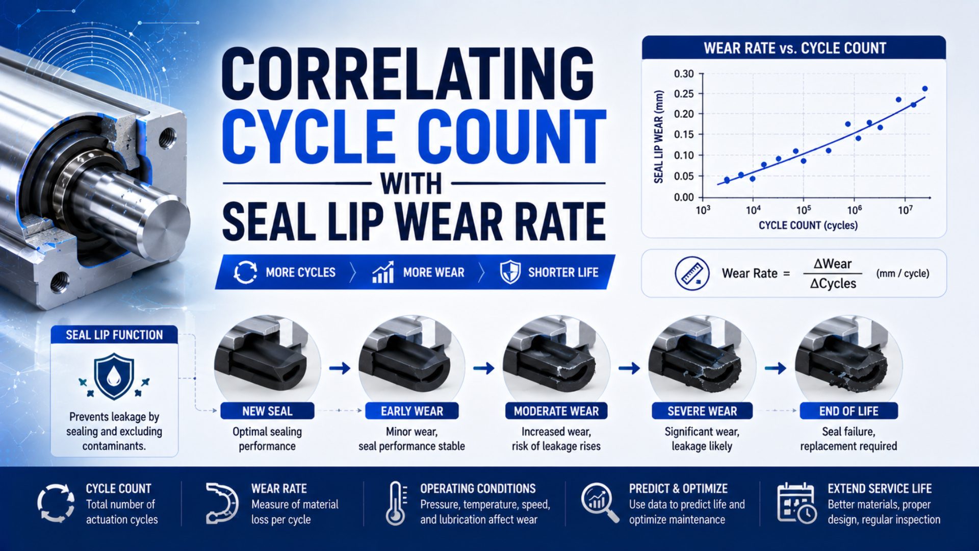 Correlating Cycle Count with Seal Lip Wear Rate featured image
