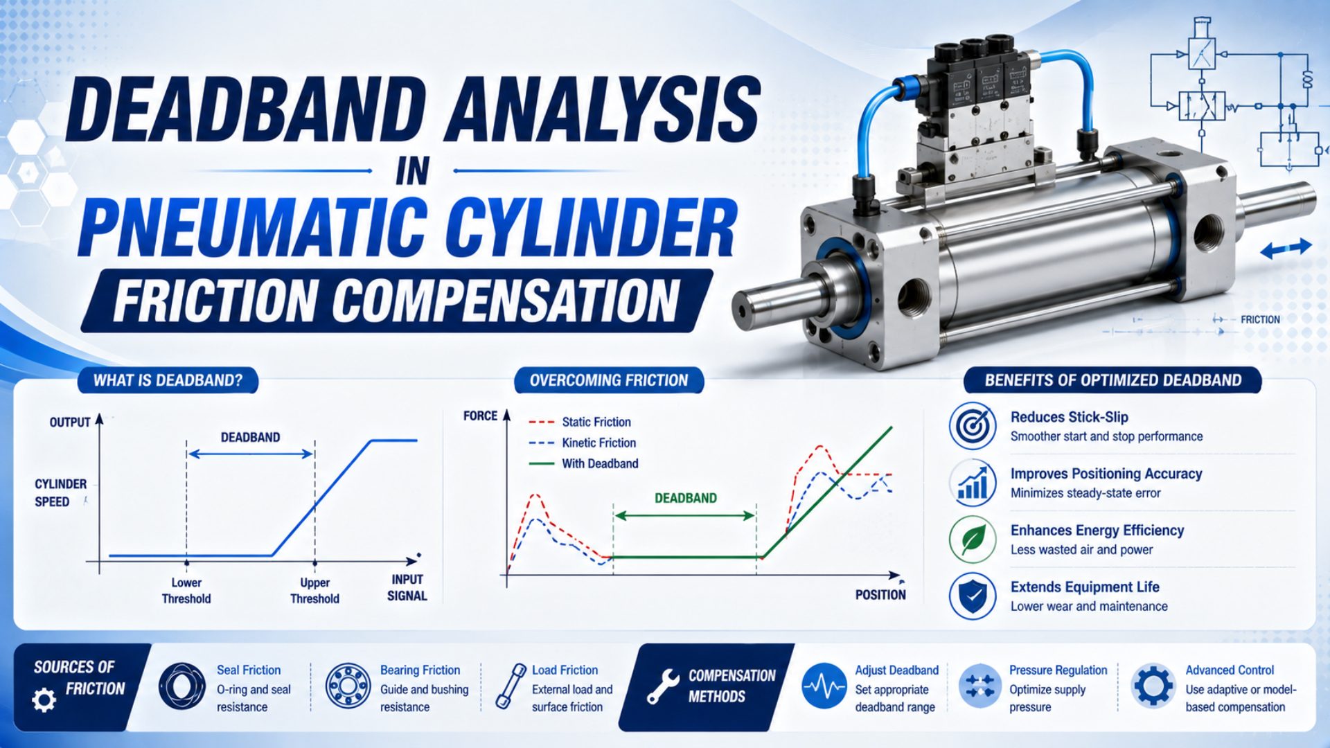 Deadband Analysis in Pneumatic Cylinder Friction Compensation featured image