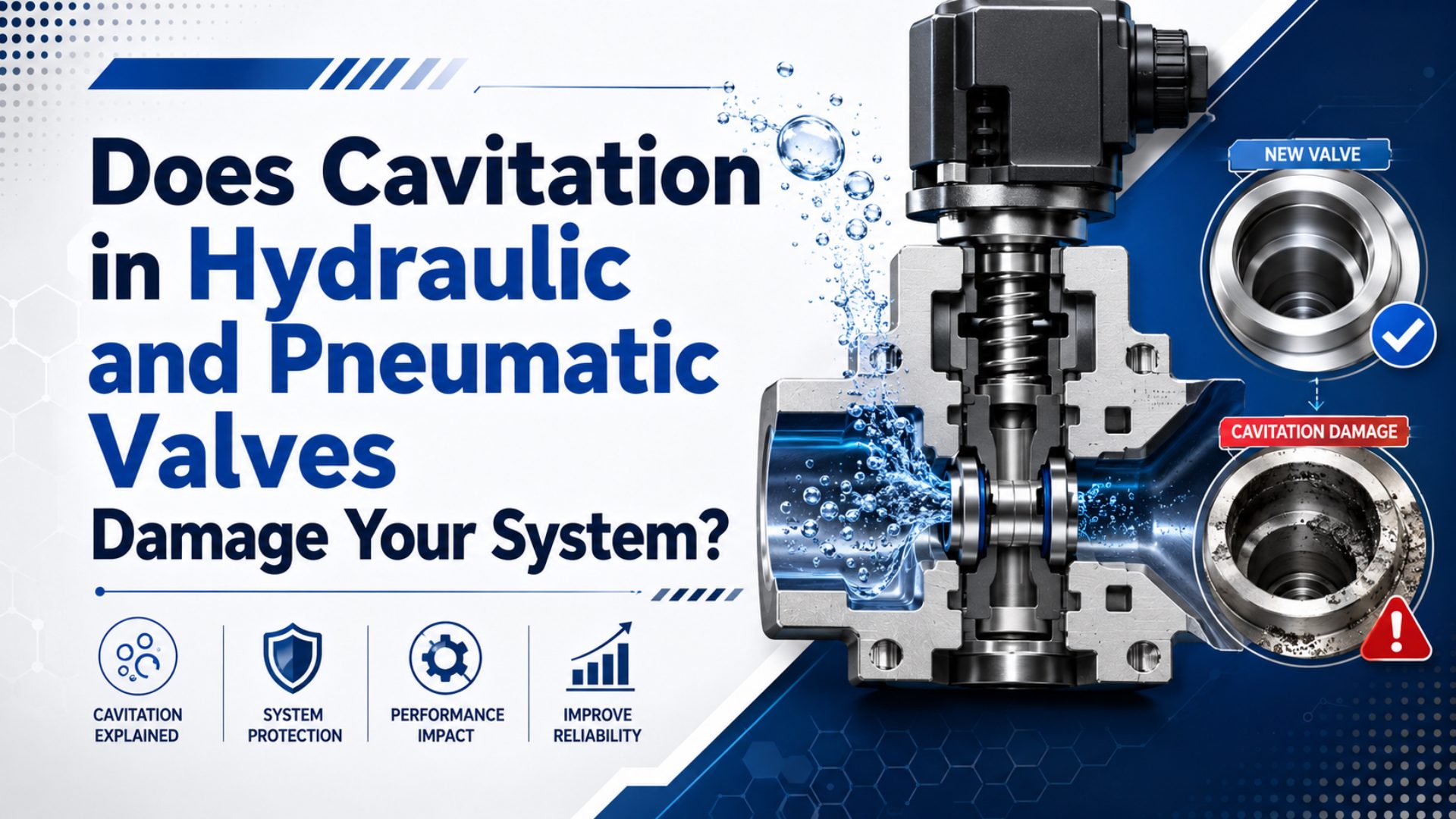 Does Cavitation in Hydraulic and Pneumatic Valves Damage Your System? featured image
