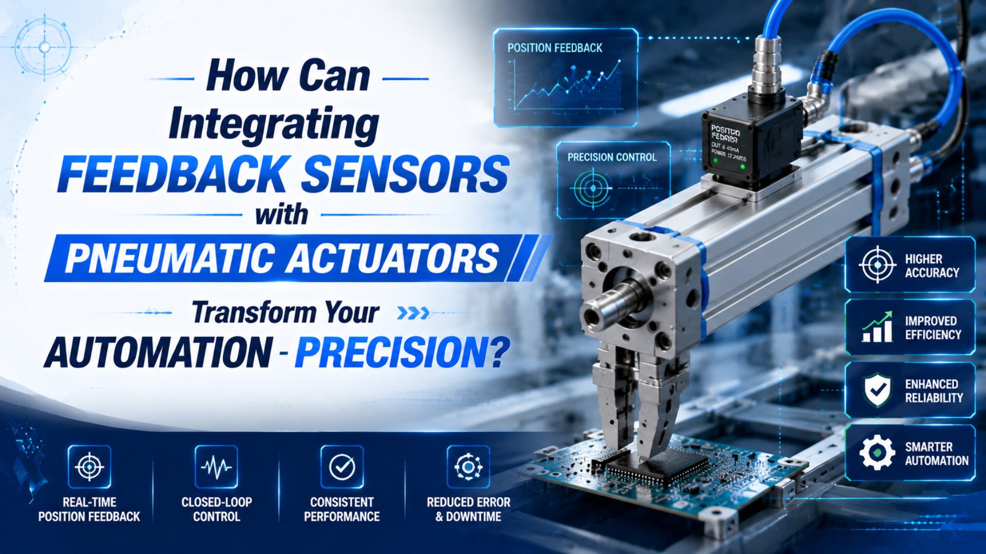 How Can Integrating Feedback Sensors with Pneumatic Actuators Transform Your Automation Precision? featured image