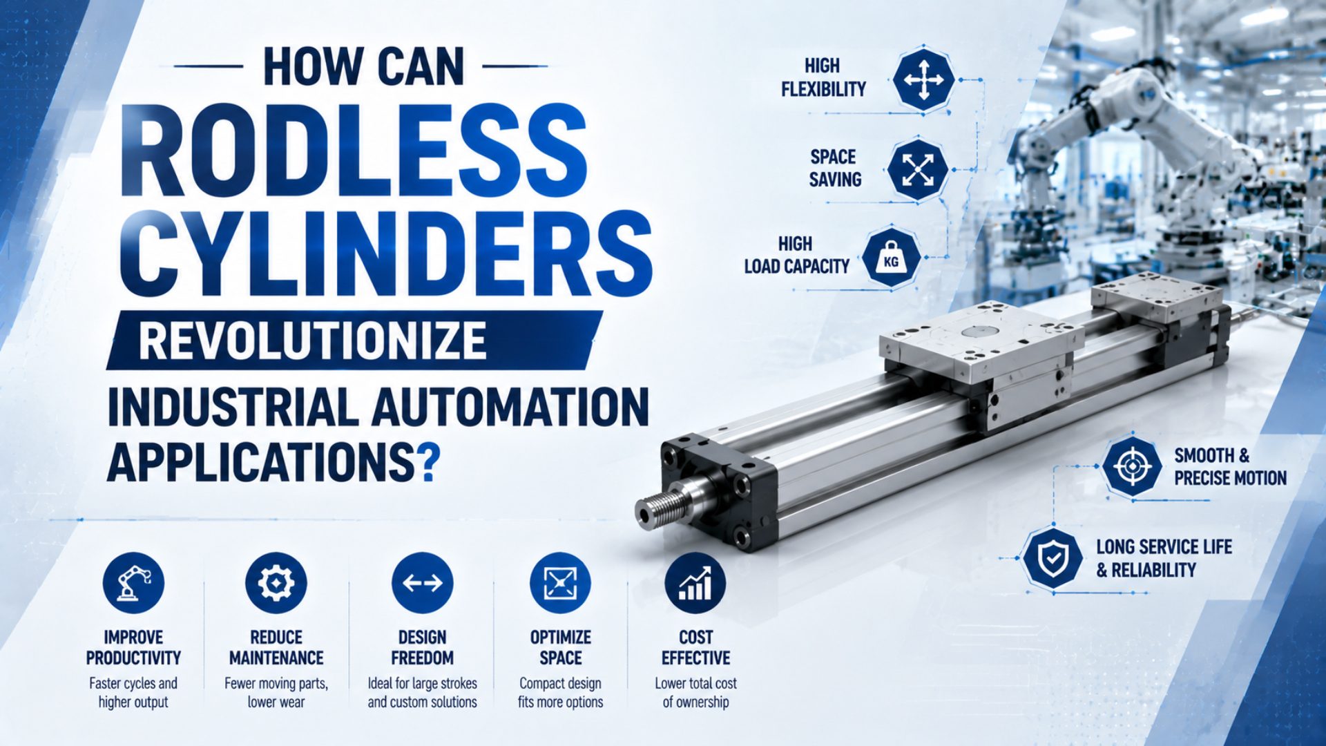 How Can Rodless Cylinders Revolutionize Industrial Automation Applications? featured image