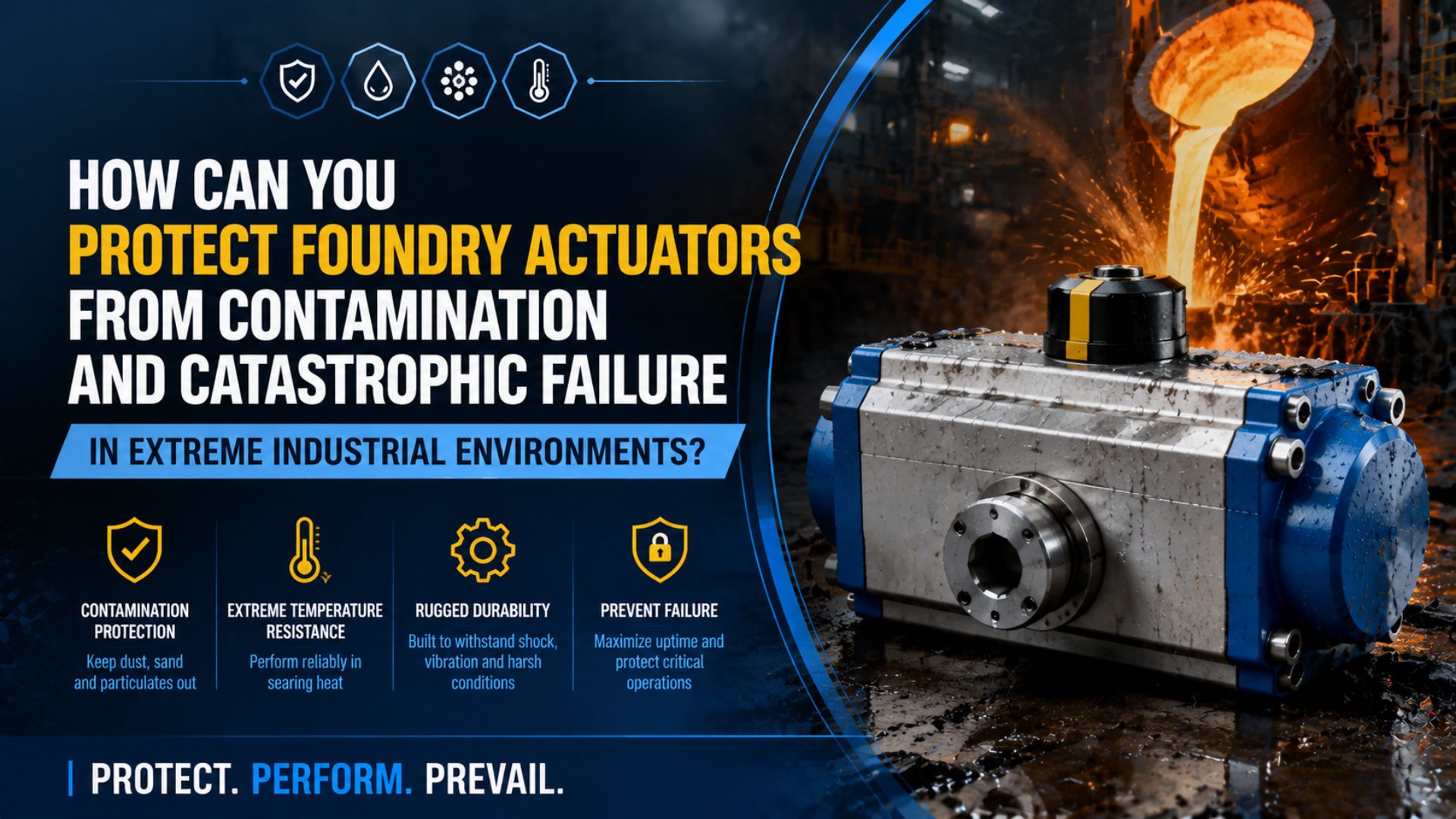 How Can You Protect Foundry Actuators from Contamination and Catastrophic Failure in Extreme Industrial Environments? featured image