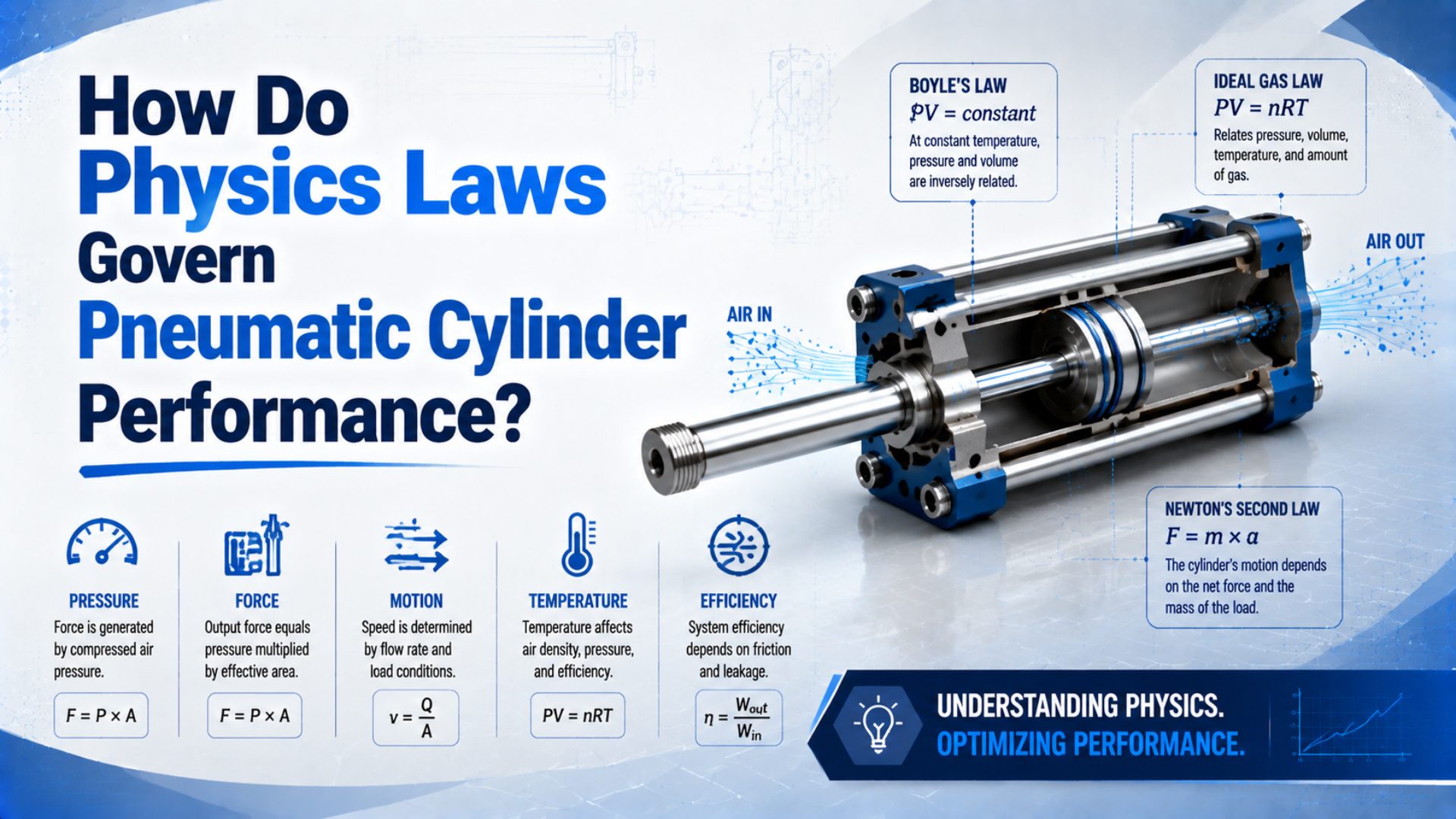 How Do Physics Laws Govern Pneumatic Cylinder Performance? featured image