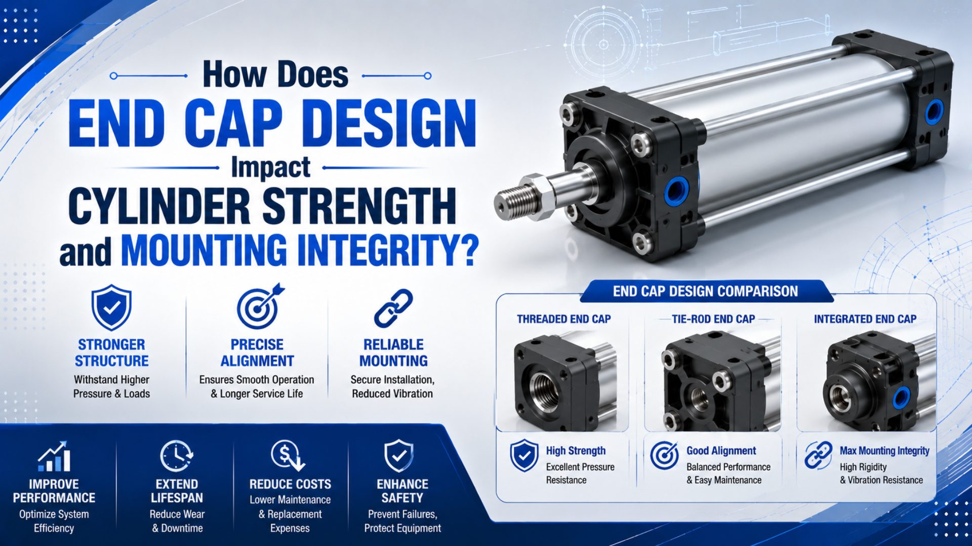 How Does End Cap Design Impact Cylinder Strength and Mounting Integrity? featured image