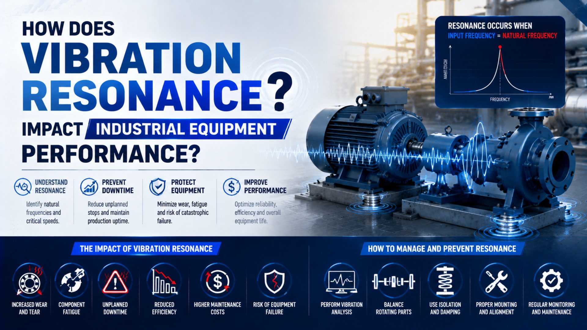 How Does Vibration Resonance Impact Industrial Equipment Performance? featured image