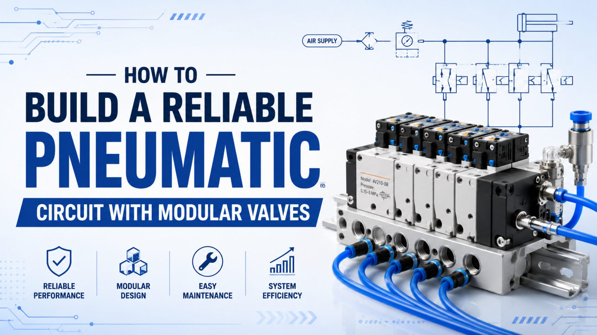 How to Build a Reliable Pneumatic Circuit with Modular Valves featured image