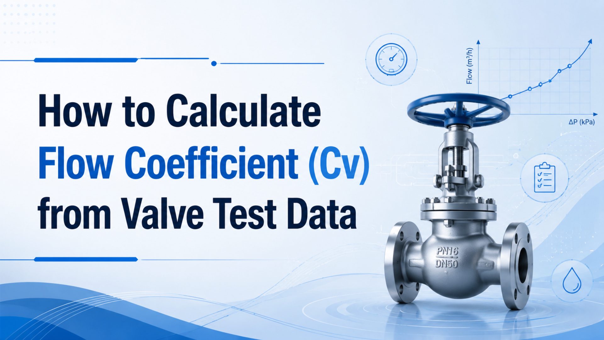 How to Calculate Flow Coefficient (Cv) from Valve Test Data featured image