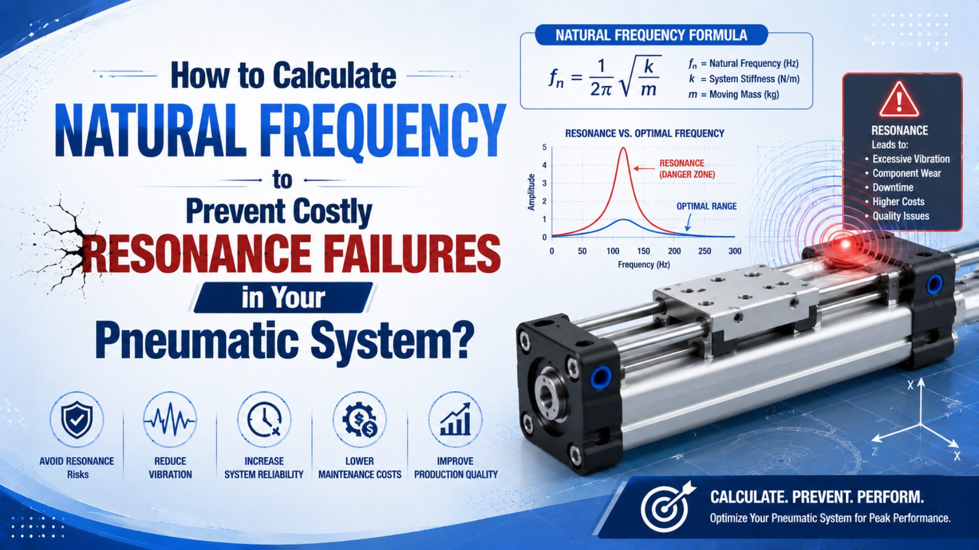 How to Calculate Natural Frequency to Prevent Costly Resonance Failures in Your Pneumatic System? featured image