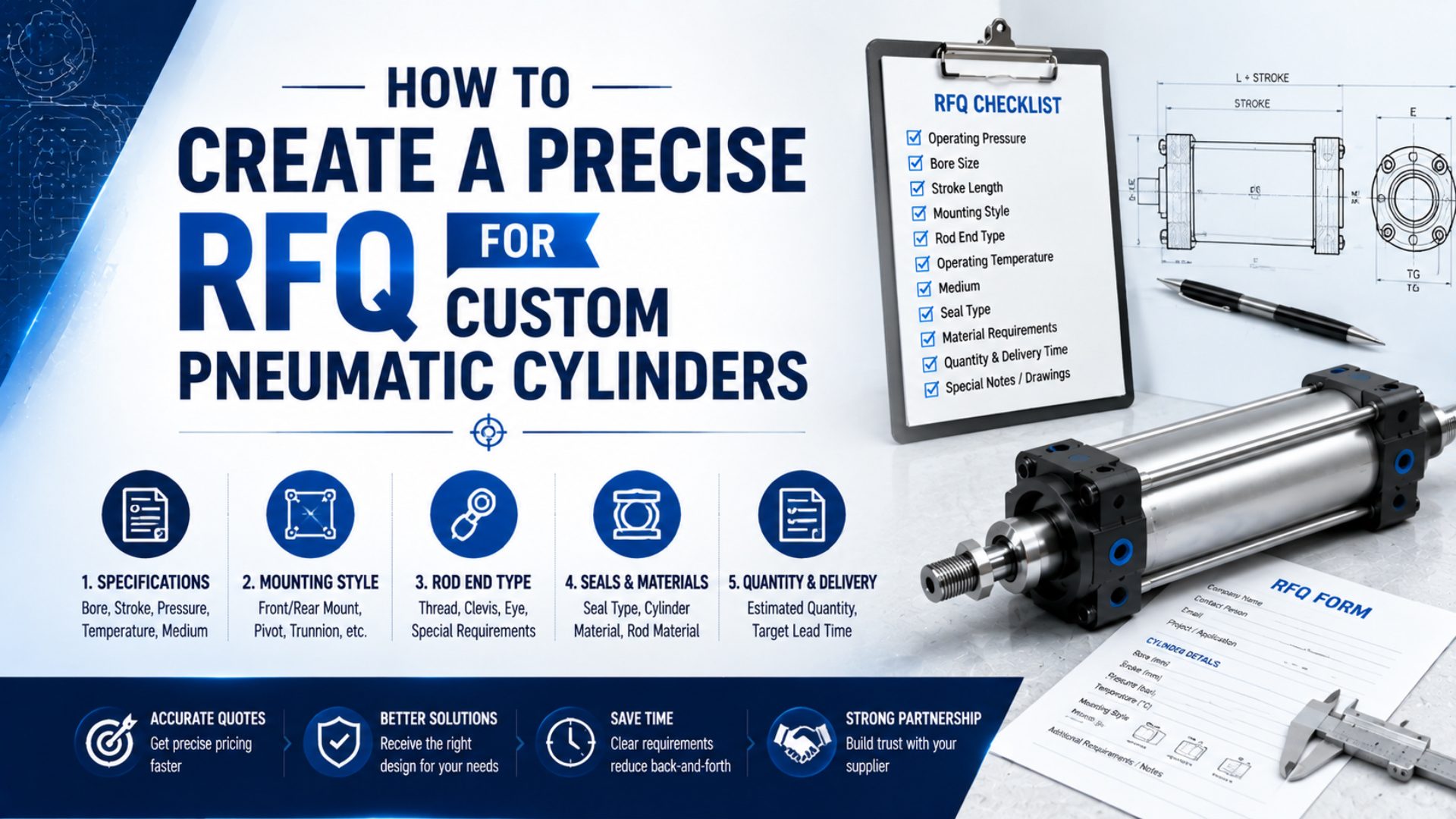 How to Create a Precise RFQ for Custom Pneumatic Cylinders featured image