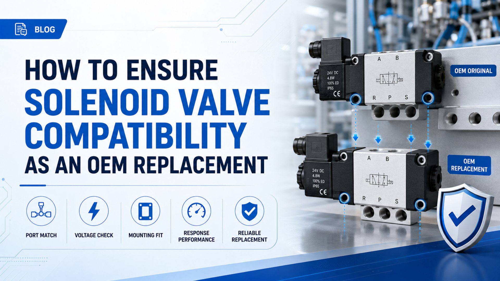 How to Ensure Solenoid Valve Compatibility as an OEM Replacement featured image