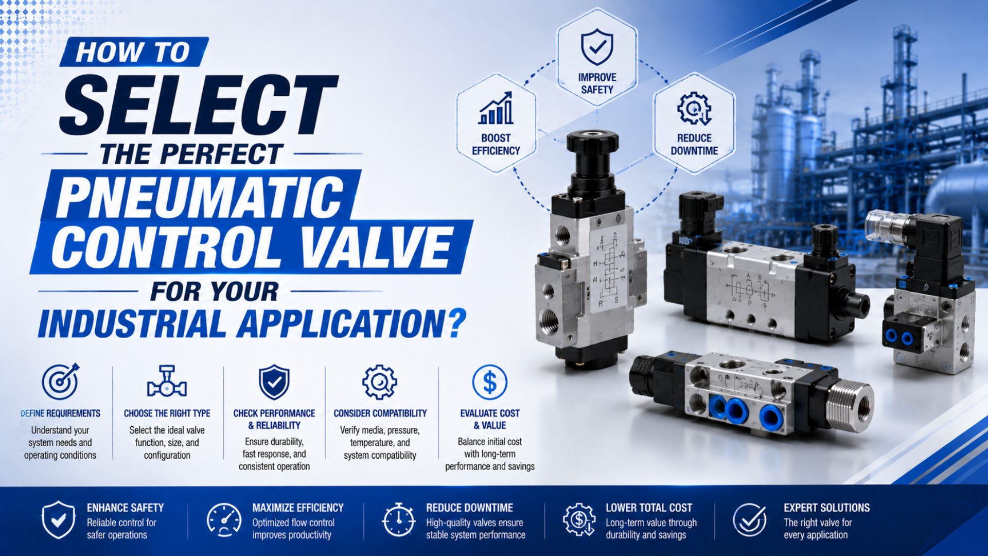 How to Select the Perfect Pneumatic Control Valve for Your Industrial Application? featured image