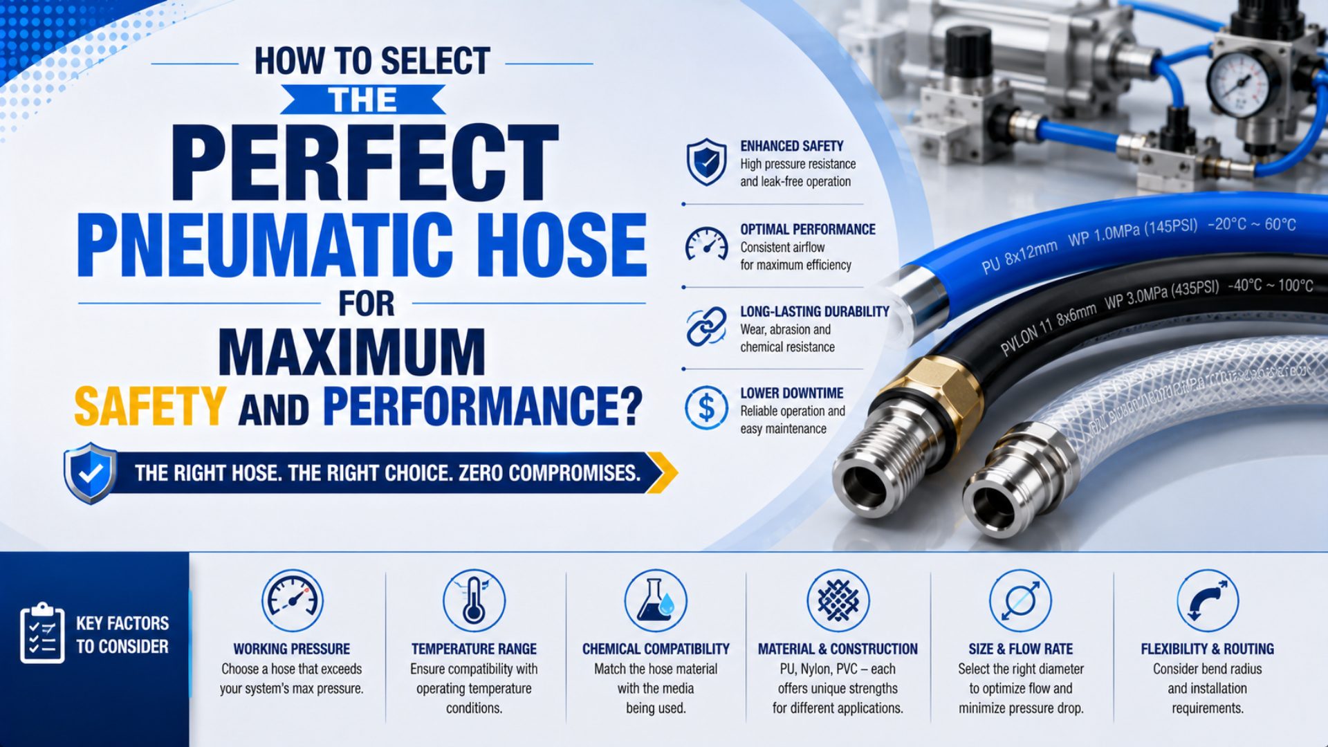 How to Select the Perfect Pneumatic Hose for Maximum Safety and Performance? featured image