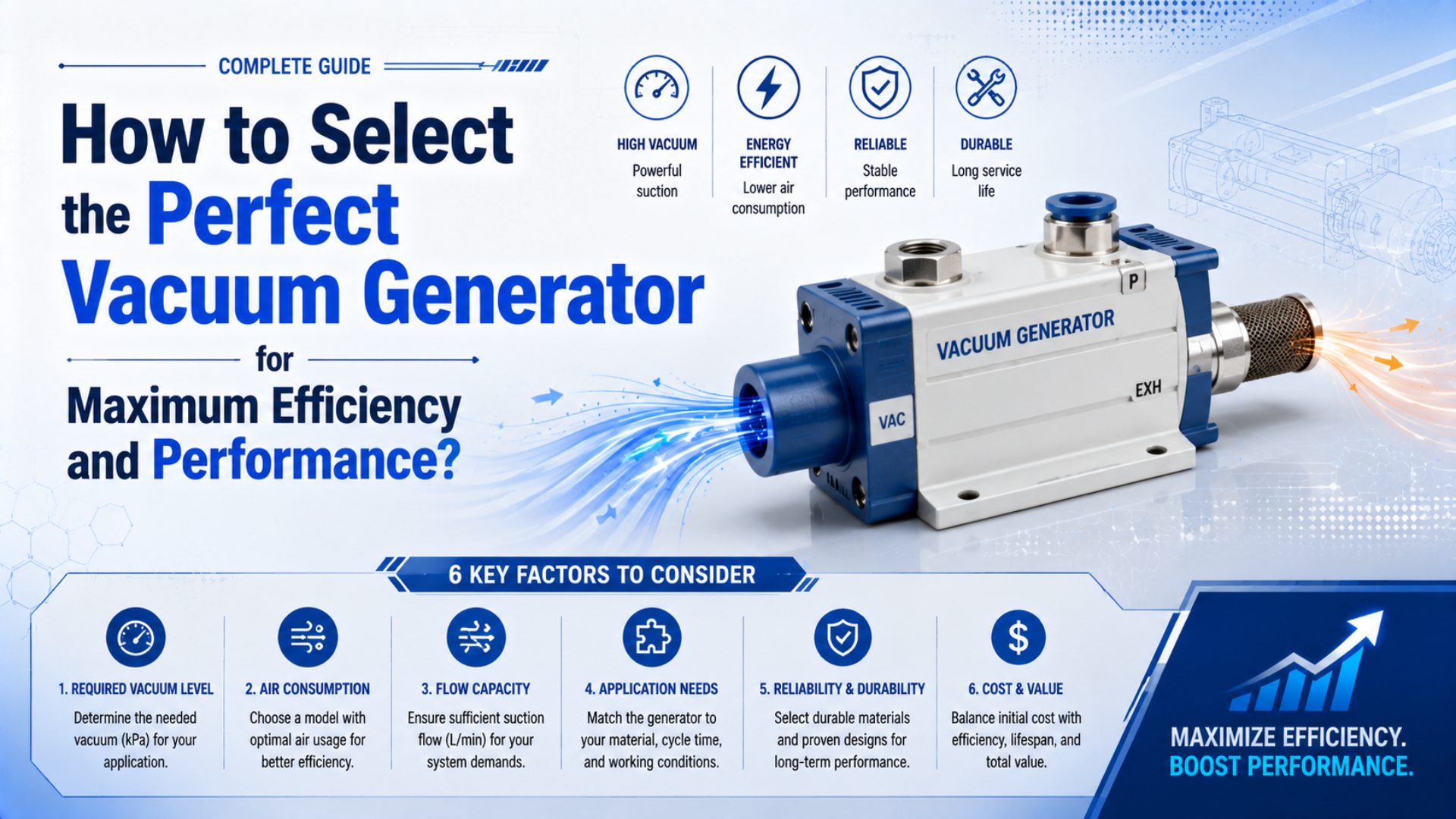 How to Select the Perfect Vacuum Generator for Maximum Efficiency and Performance? featured image