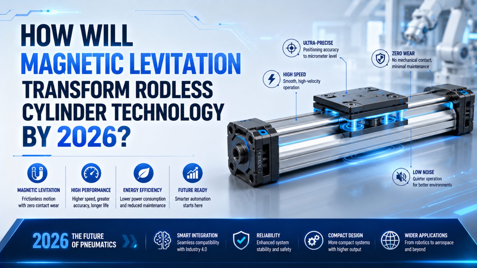 How Will Magnetic Levitation Transform Rodless Cylinder Technology by 2026? featured image