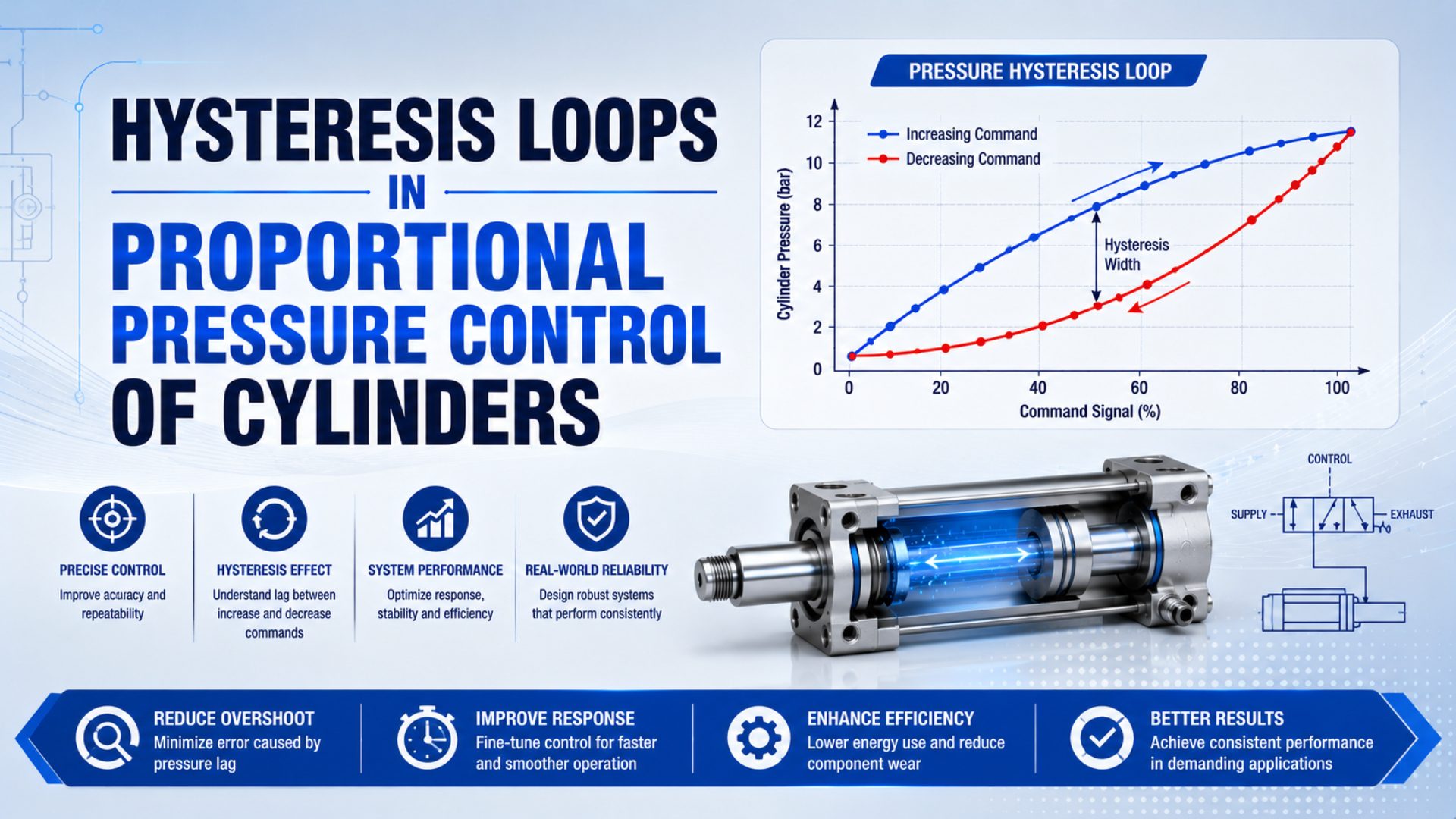 Hysteresis Loops in Proportional Pressure Control of Cylinders featured image