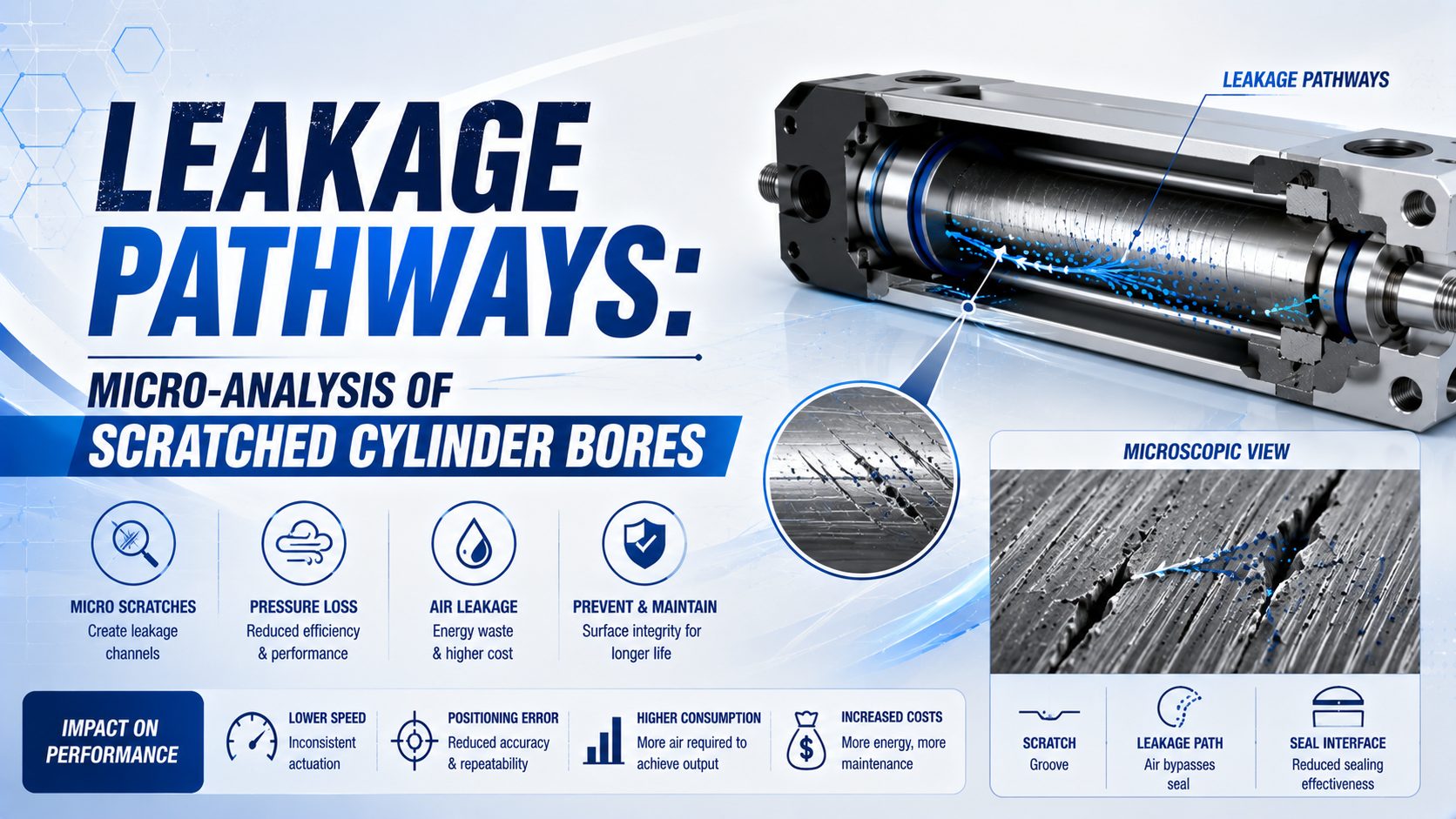 Leakage Pathways: Micro-Analysis of Scratched Cylinder Bores featured image