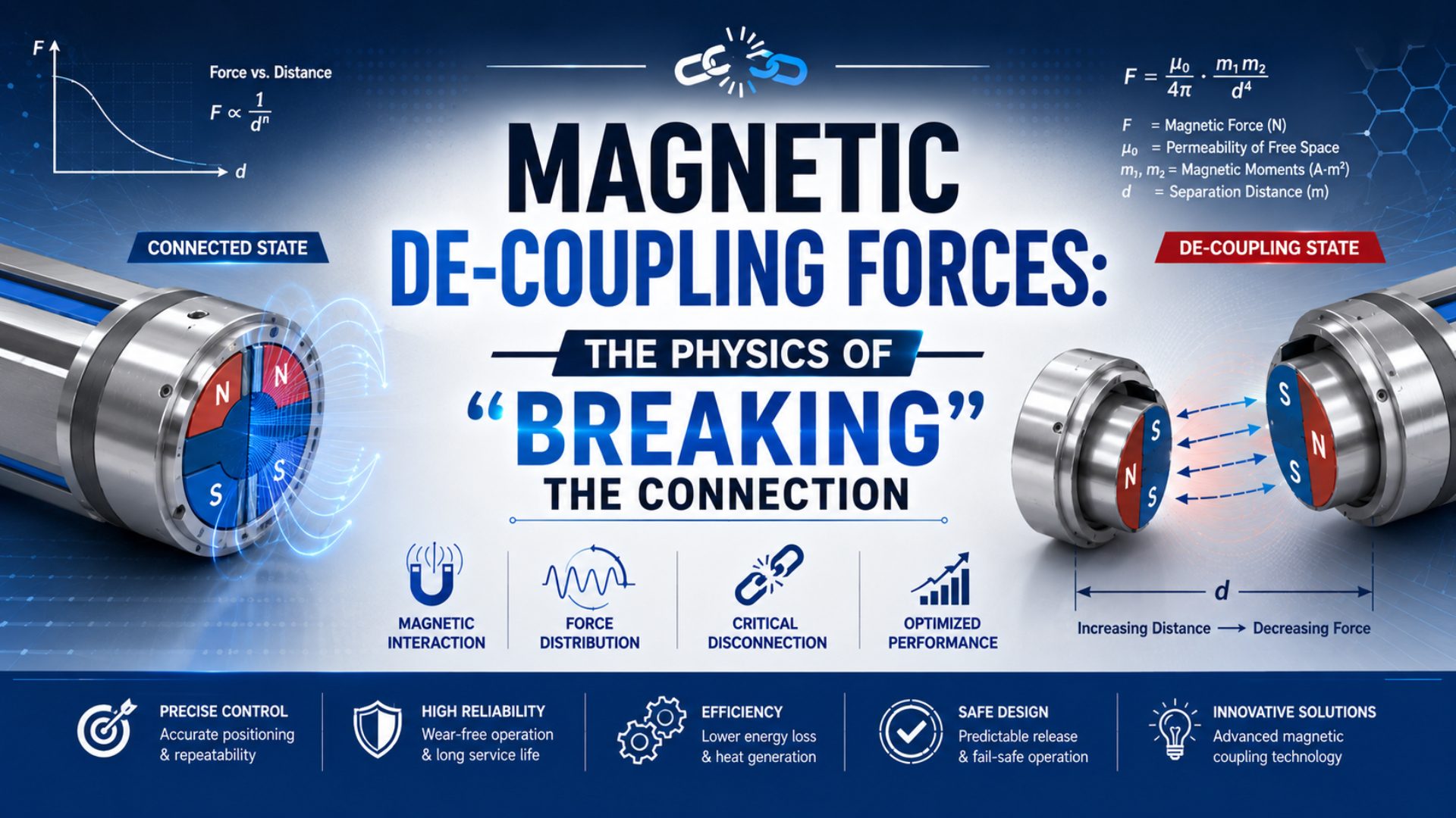 Magnetic De-coupling Forces: The Physics of “Breaking” the Connection featured image