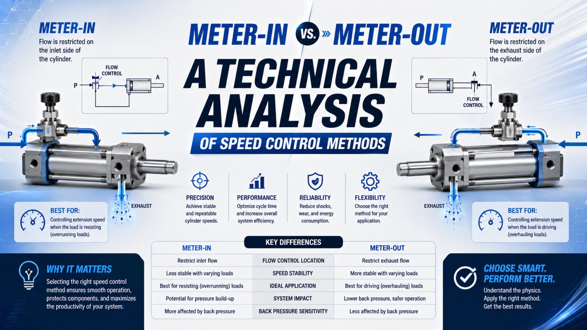 Meter-In vs. Meter-Out: A Technical Analysis of Speed Control Methods featured image