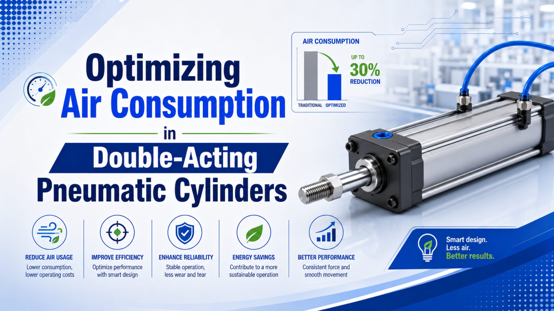 Optimizing Air Consumption in Double-Acting Pneumatic Cylinders featured image