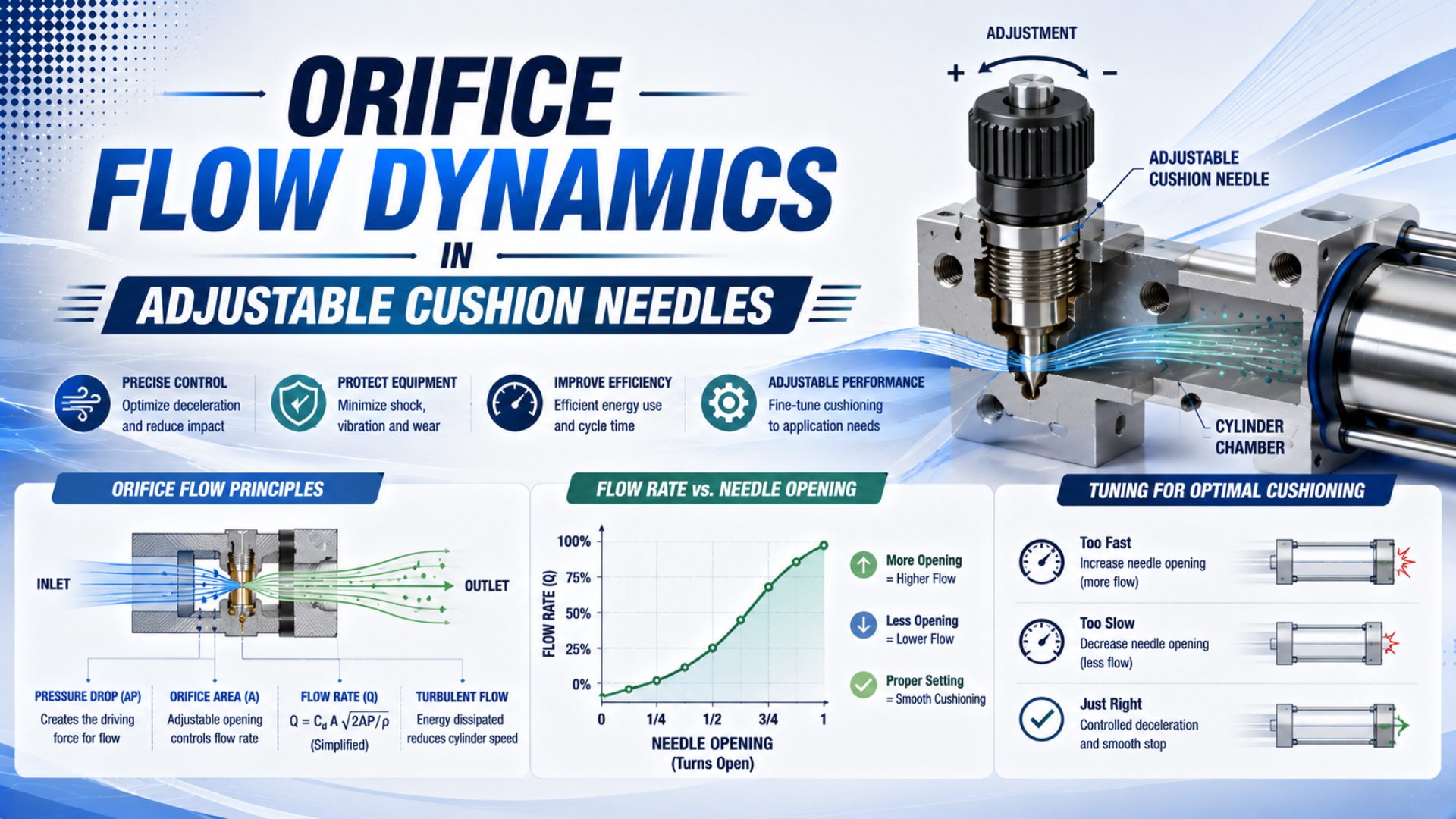 Orifice Flow Dynamics in Adjustable Cushion Needles featured image