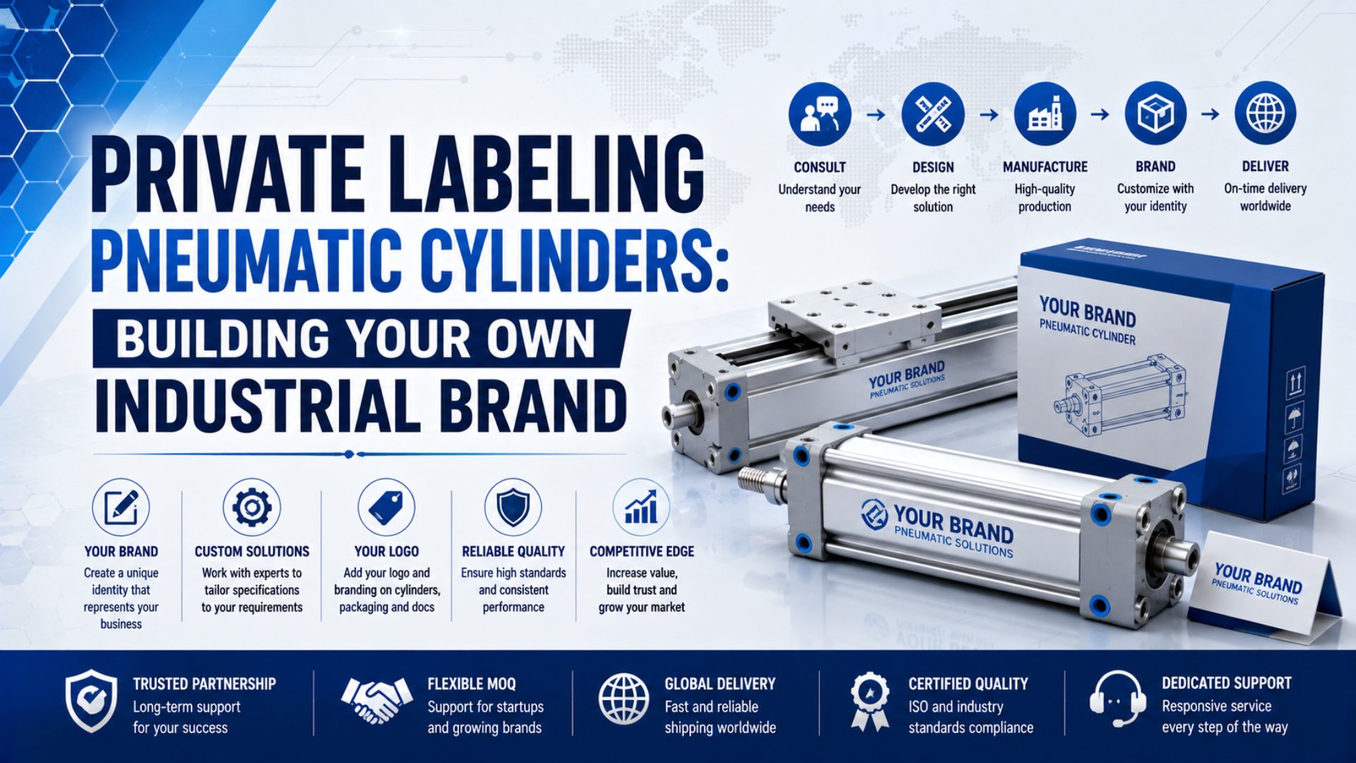 Private Labeling Pneumatic Cylinders: Building Your Own Industrial Brand featured image