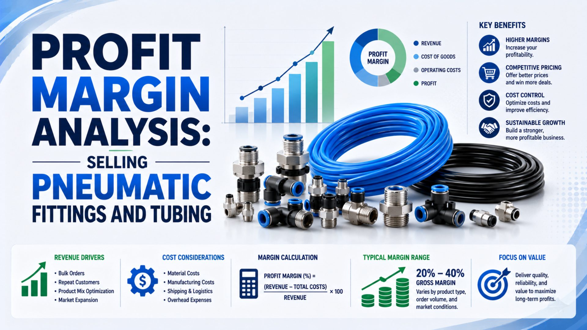 Profit Margin Analysis: Selling Pneumatic Fittings and Tubing featured image