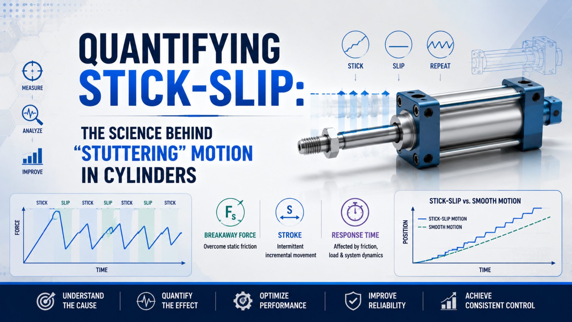 Quantifying Stick-Slip: The Science Behind “Stuttering” Motion in Cylinders featured image