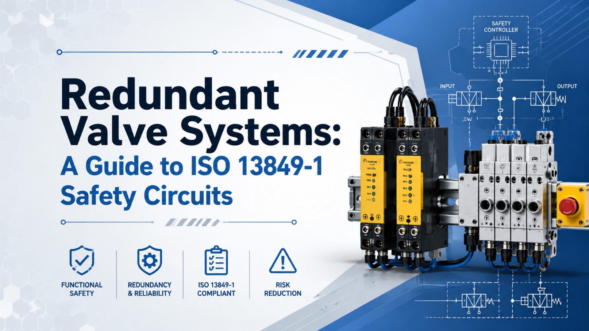 Redundant Valve Systems: A Guide to ISO 13849-1 Safety Circuits featured image