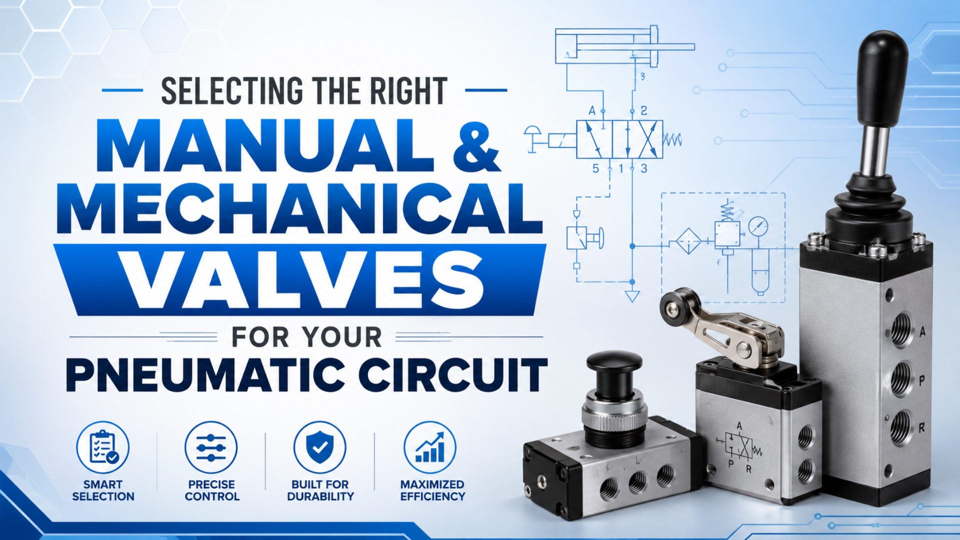 Selecting the Right Manual & Mechanical Valves for Your Pneumatic Circuit featured image