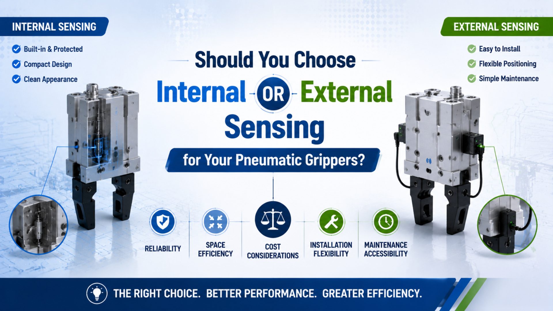 Should You Choose Internal or External Sensing for Your Pneumatic Grippers? featured image