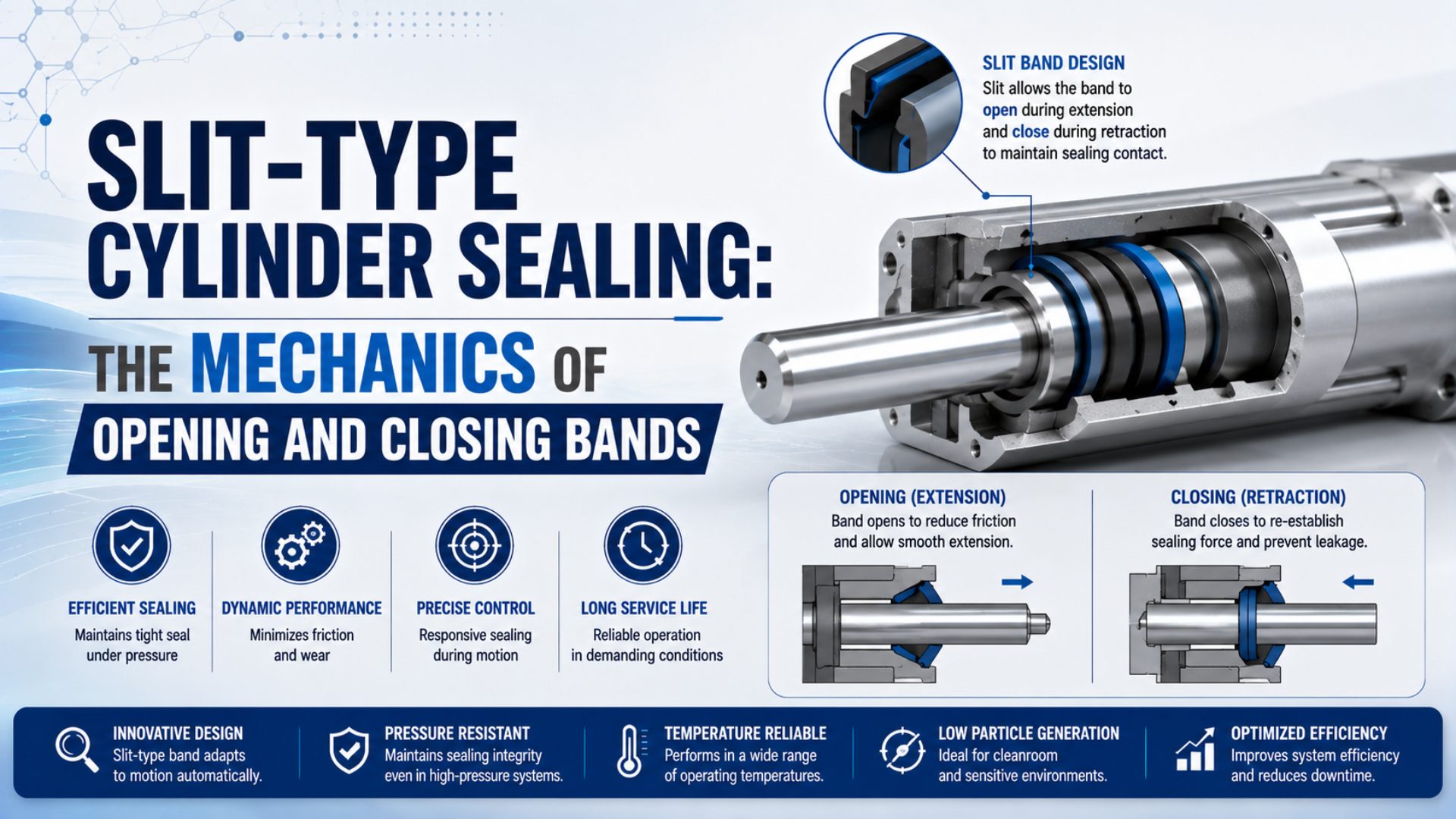Slit-Type Cylinder Sealing: The Mechanics of Opening and Closing Bands featured image