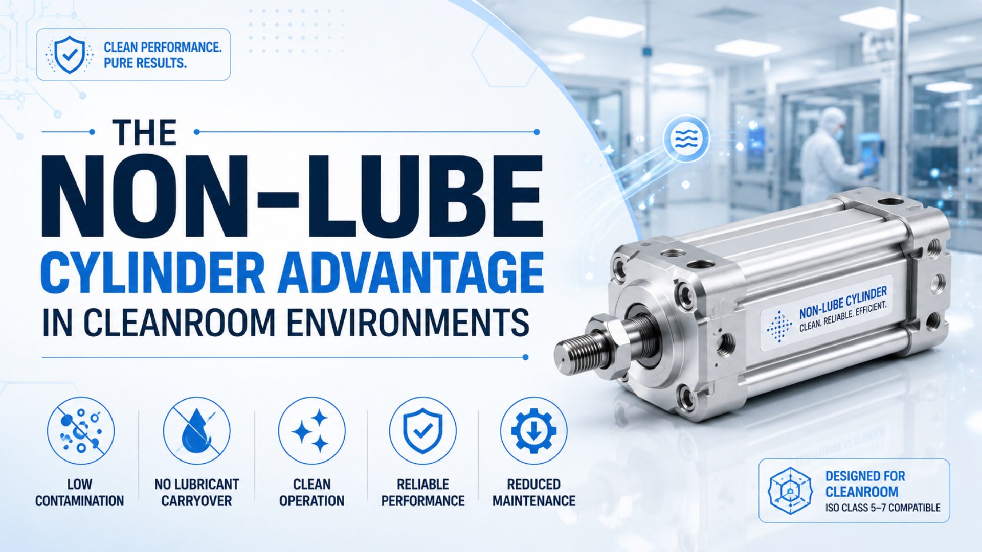 The Non-Lube Cylinder Advantage in Cleanroom Environments featured image