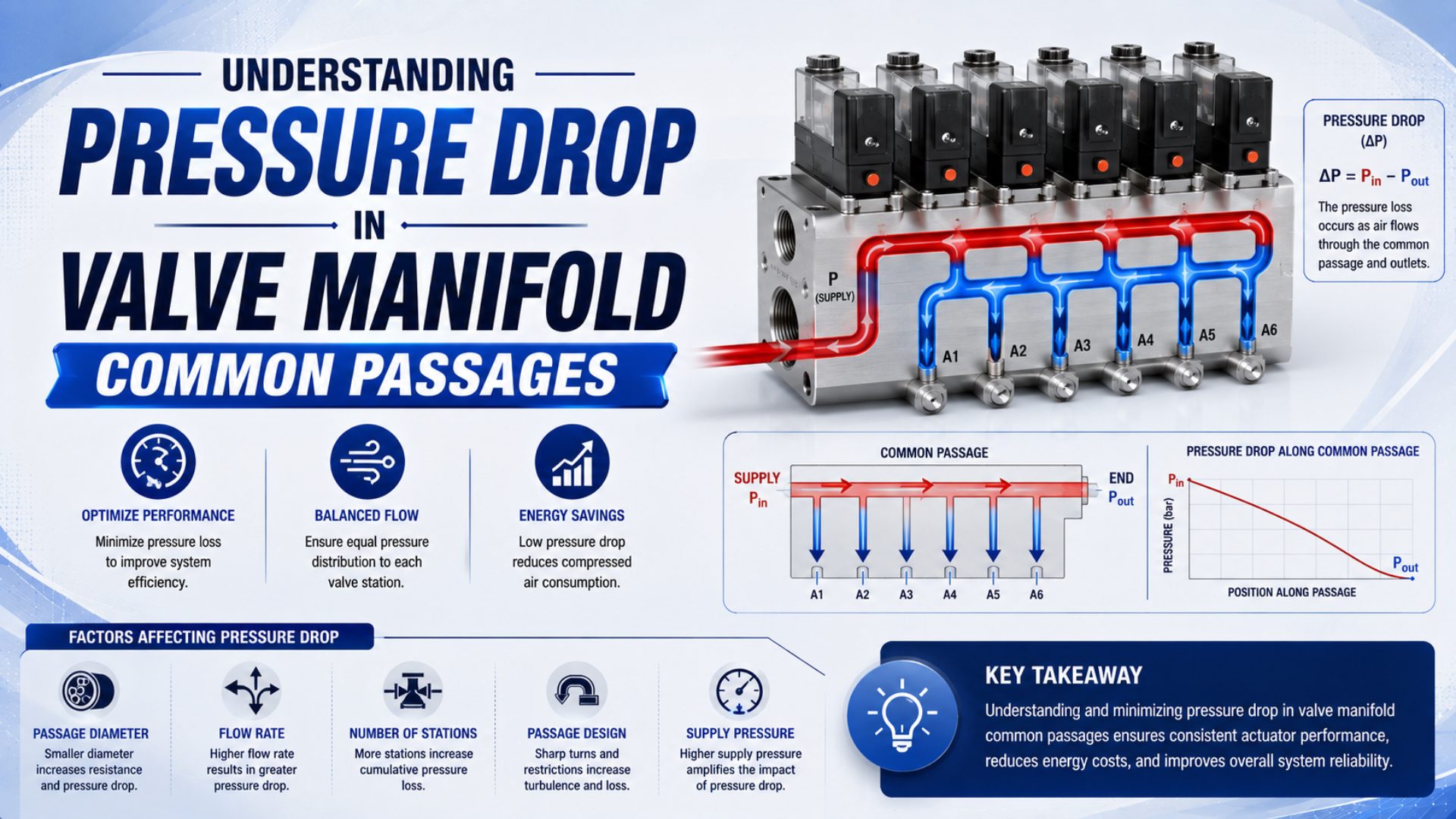 Understanding Pressure Drop in Valve Manifold Common Passages featured image