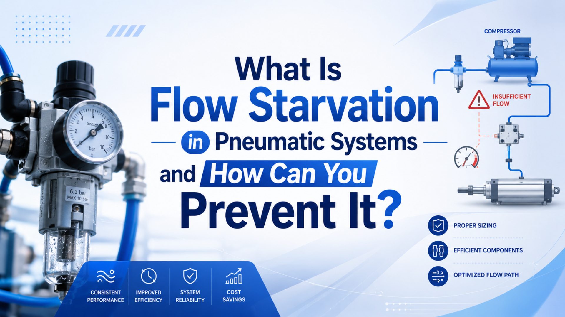 What Is Flow Starvation in Pneumatic Systems and How Can You Prevent It? featured image