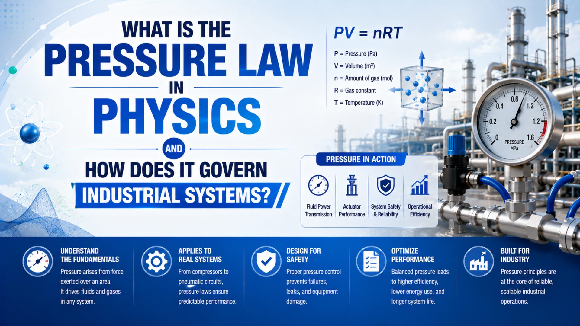 What is the Pressure Law in Physics and How Does It Govern Industrial Systems? featured image
