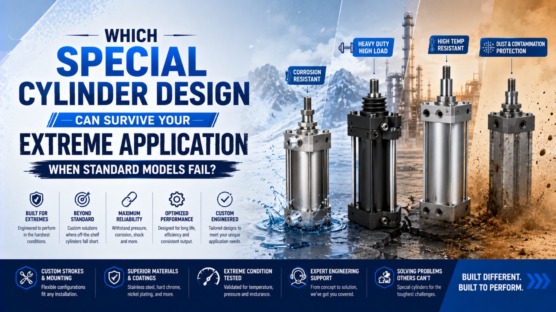 Which Special Cylinder Design Can Survive Your Extreme Application When Standard Models Fail? featured image