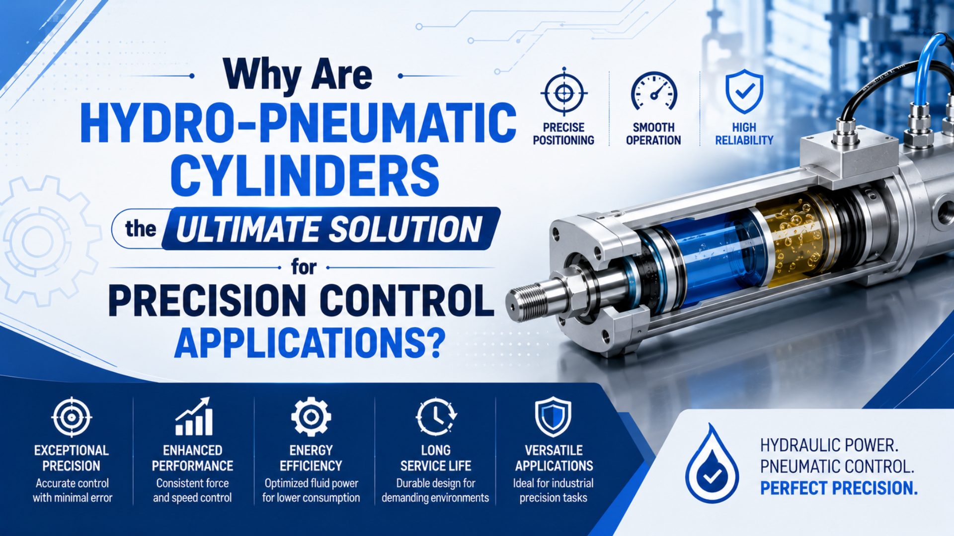 Why Are Hydro-Pneumatic Cylinders the Ultimate Solution for Precision Control Applications? featured image