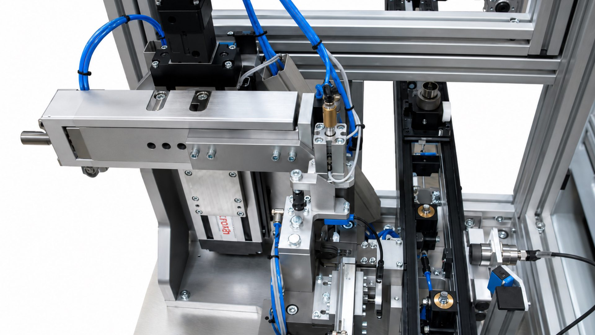 Pneumatic slide cylinder pick and place system application