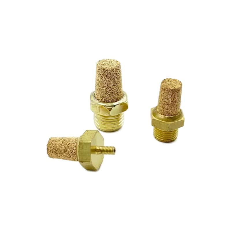 bsl type sintered bronze pneumatic muffler silencer product view 1