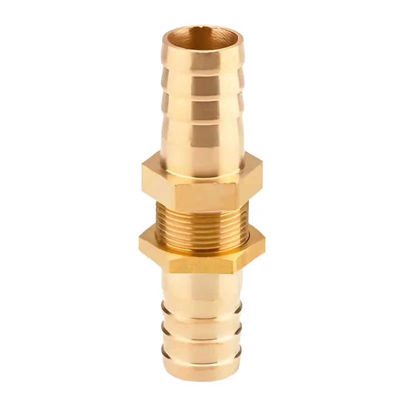 Bepto Pneumatic BTPM series machined brass long straight hose barb fitting