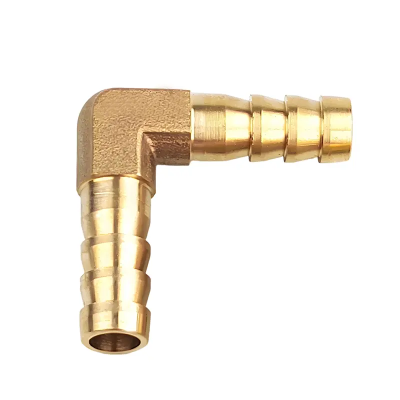 Bepto Pneumatic BTPV series machined brass union elbow hose barb fitting