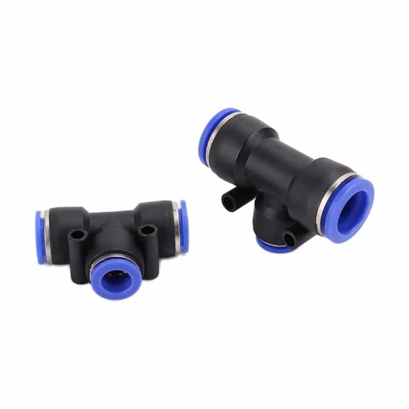 peg series pneumatic reducing union tee push in fittings product view 1