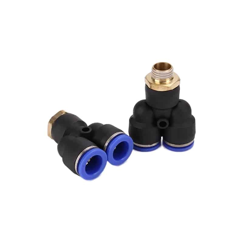 px series pneumatic male branch y push in fittings product view 1