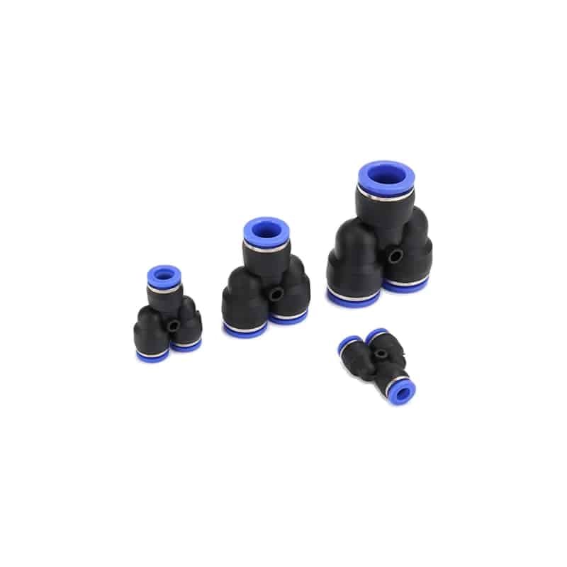py series pneumatic union y push in fittings product view 1
